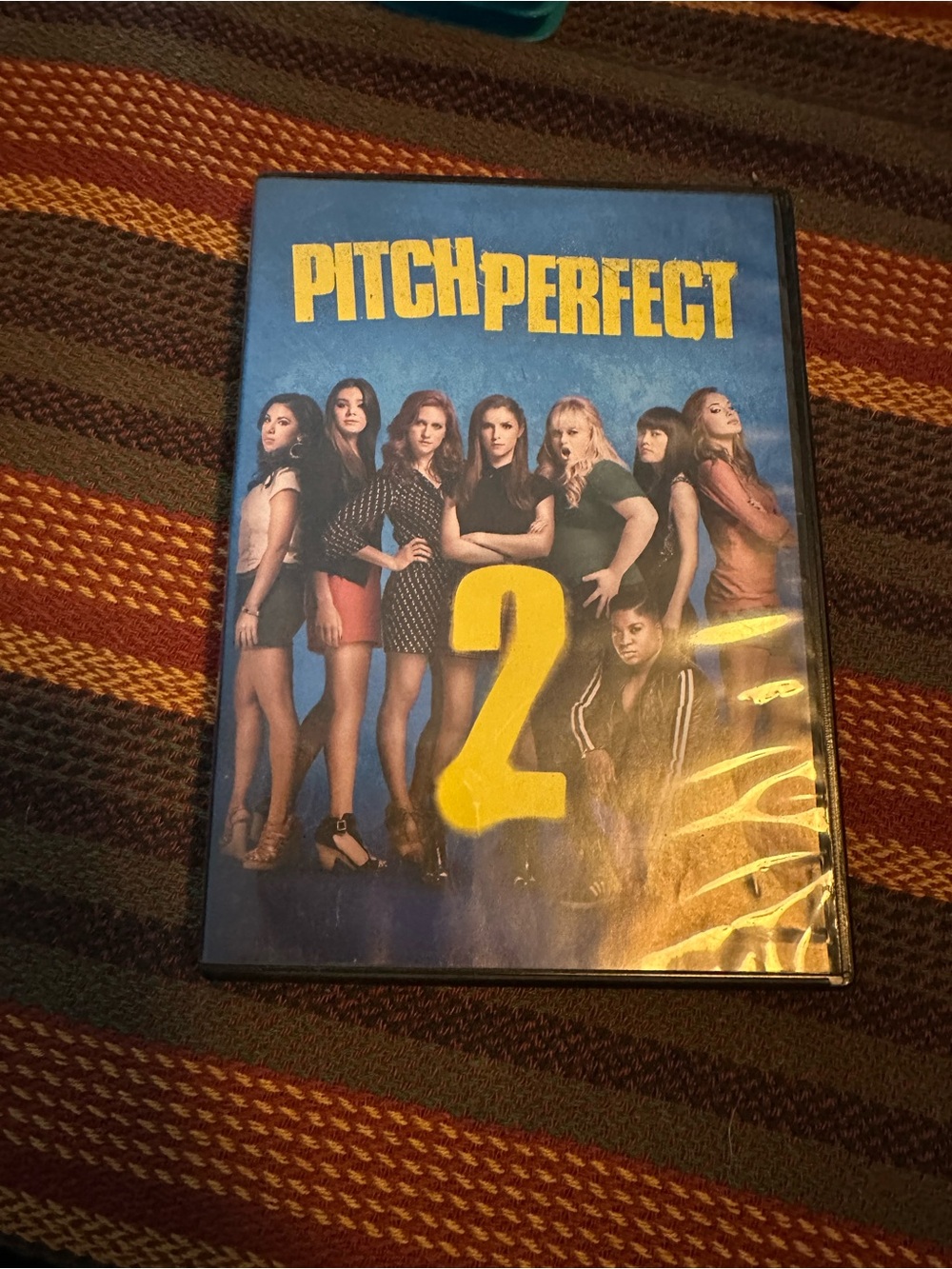 Pitch Perfect 2 DVD - Blue & Yellow Cover